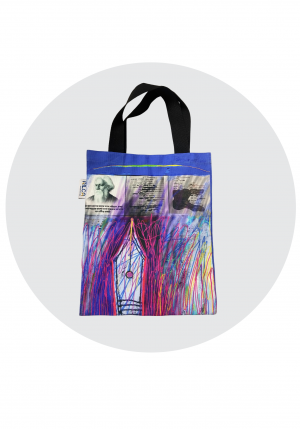 Souvenir-ToteBag-Kamol กระเป๋าผ้าลายศิลปะของอาจารย์กมล ทัศนาญชลี